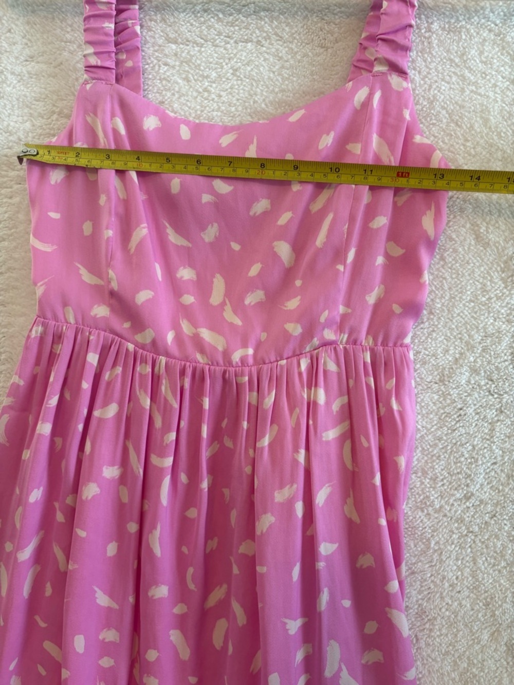 Saltwater Luxe Peony Pop Mini Dress Dahlia Pink Size Small NWT - Picture 12 of 14
